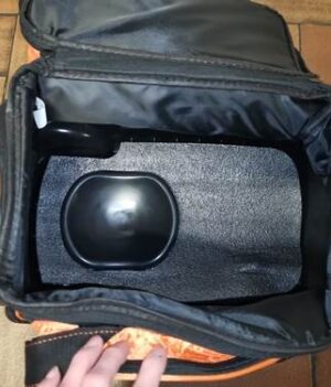 Sac 1 Boule Roulettes Brunswick Flash Orange/Noir