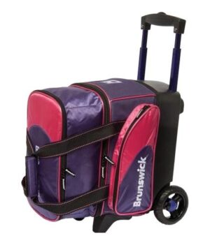 Sac 1 Boule Roulettes Brunswick Flash Purple/Rose