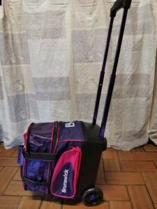 Sac 1 boule Roulettes Brunswick Flash Purple/Rose détail 2