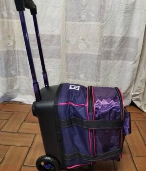 Sac 1 Boule Roulettes Brunswick Flash Purple/Rose