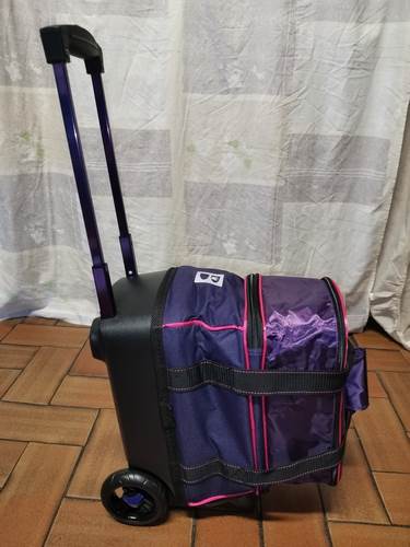 Sac 1 Boule Roulettes Brunswick Flash Purple/Rose