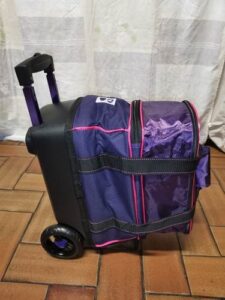 Sac 1 boule Roulettes Brunswick Flash Purple/Rose détail 4