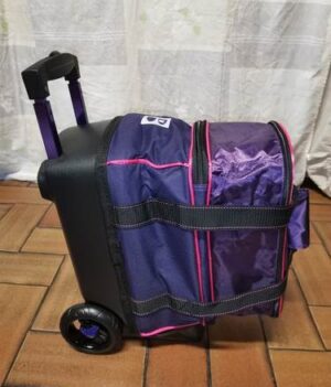 Sac 1 Boule Roulettes Brunswick Flash Purple/Rose
