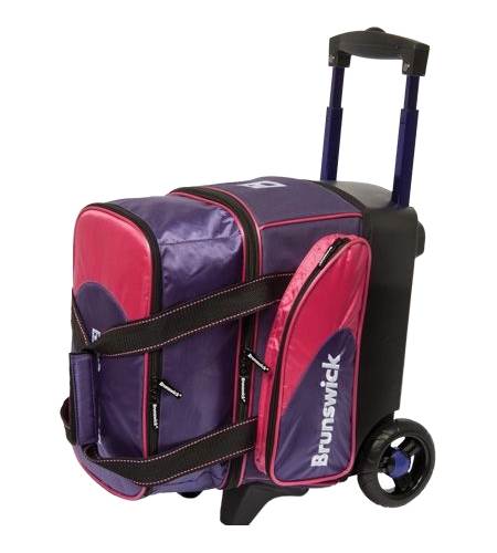 Sac 1 Boule Roulettes Brunswick Flash Purple/Rose