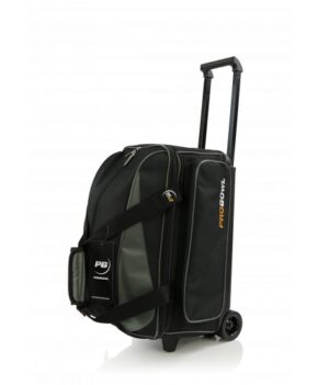 Sac 2 Boules Roulettes ProBowl Noir
