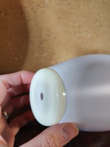 L'ouverture tire-lire (fermé)