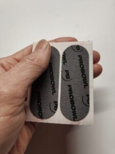 Fitting Tape prédécoupé Gris ProBowl en détail