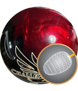 Challenger Rouge/Noir/Argent