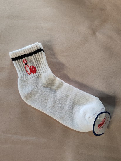 Chaussettes courtes femme (bordure noir)