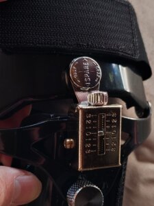 Poignet Storm C2 réglage 2