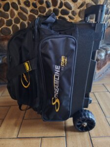 Sac 2 Boules Roulettes Strom Streamline Noir-Jaune-1