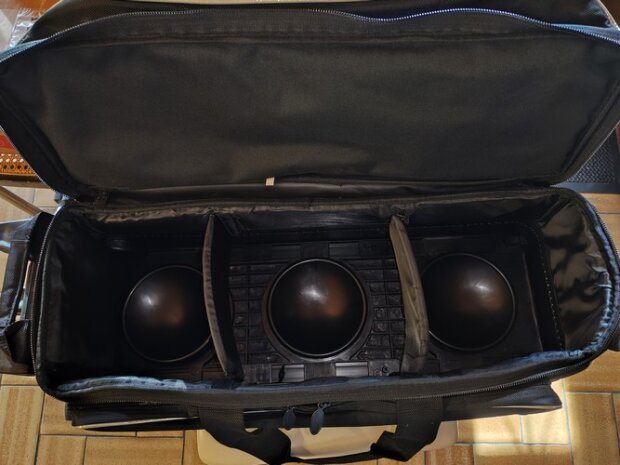 Sac 3 Boules Roulettes Storm Streamline Noir Charbon