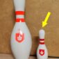 Mini Quille de Bowling (Blanche)