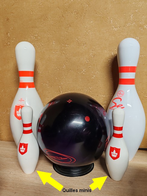 Mini Quille de Bowling (Blanche)