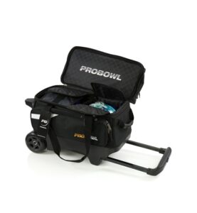Sac 2 boules Roulettes ProBowl Deluxe Noir - interieur