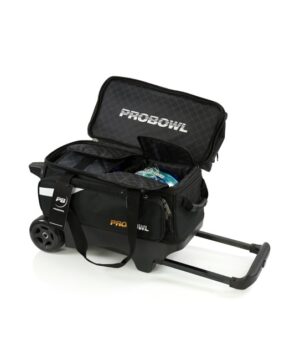 Sac 2 Boules Roulettes Luxe ProBowl Noir/Noir