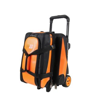 Sac 2 Boules Roulettes Deluxe ProBowl Orange/Noir
