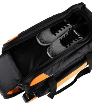 Sac 2 Boules Roulettes Deluxe ProBowl Orange/Noir