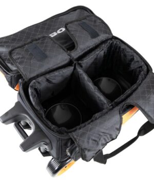 Sac 2 Boules Roulettes Deluxe ProBowl Orange/Noir