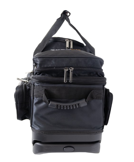 Sac 3 Boules Roulettes Deluxe ProBowl Argent/Noir