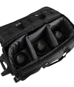 Sac 3 Boules Roulettes Deluxe ProBowl Argent/Noir