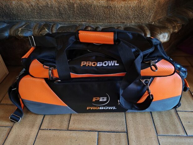 Sac 3 Boules Tote Plus ProBowl Orange/Noir
