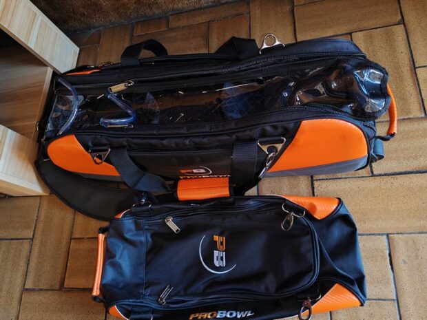 Sac 3 Boules Tote Plus ProBowl Orange/Noir