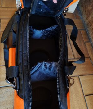 Sac 3 Boules Tote Plus ProBowl Orange/Noir