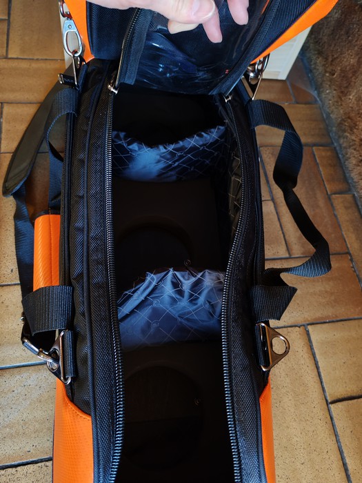 Sac 3 Boules Tote Plus ProBowl Orange/Noir