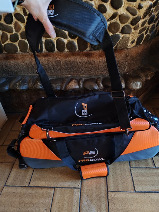 Sac 3 Boules Tote Plus ProBowl Orange/Noir