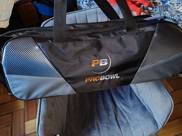 Sac 3 Boules Tote Simple ProBowl Noir/Gris