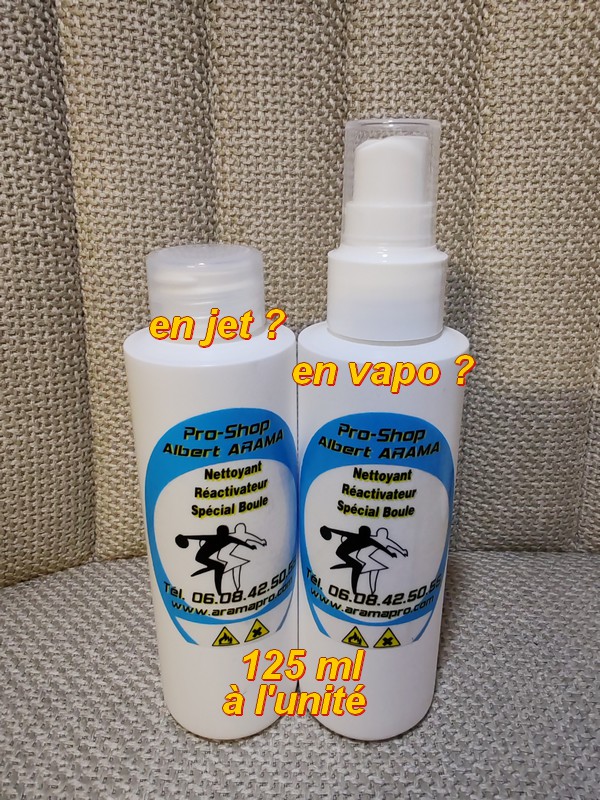 Nettoyant Réactivateur Boules 125ml (à l'unité)