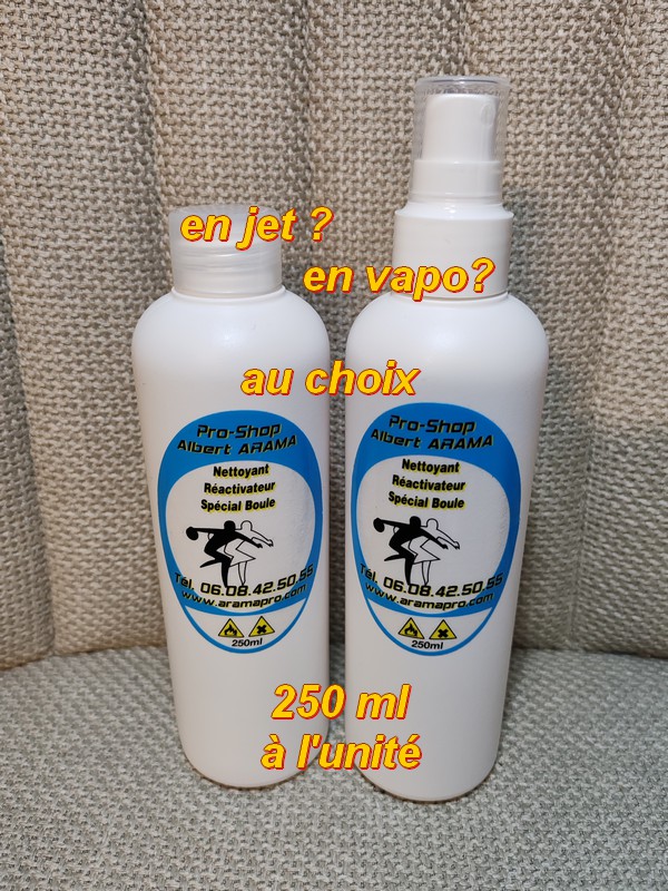 Nettoyant Réactivateur Boules 250ml (à l'unité)