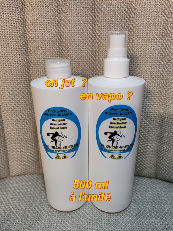 Nettoyant Réactivateur Boules 500ml (à l'unité)