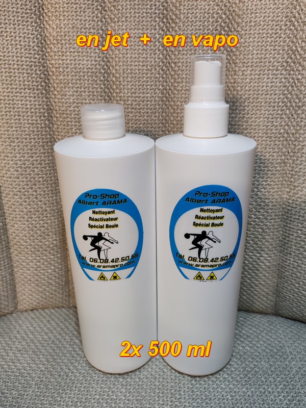 Nettoyant Réactivateur Boules lot de 2x 500ml