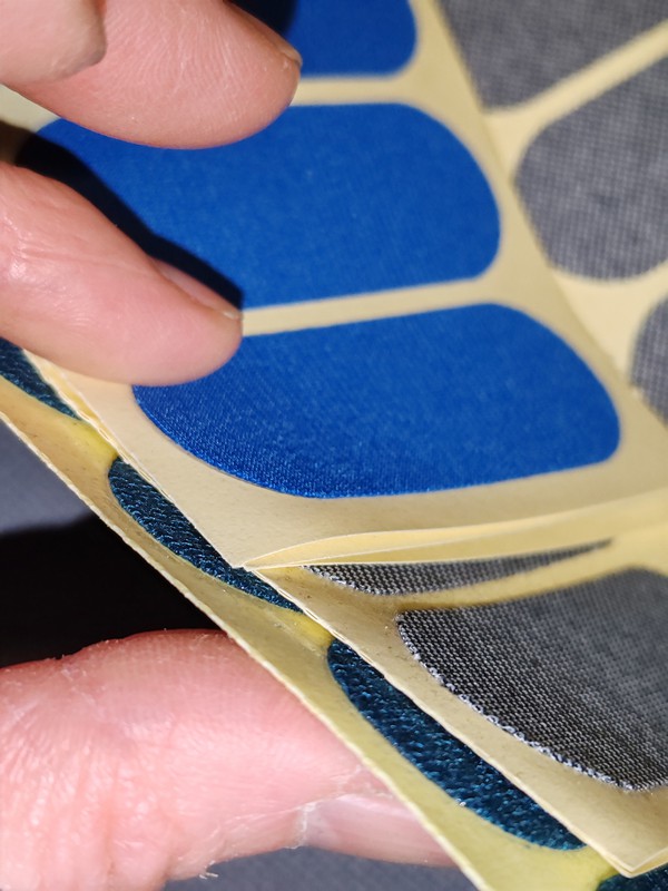 Fitting Protection Tape Vise Hada prédécoupé (1-Bleu)