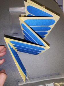 Fitting Protection Tape Vise Hada (1-Bleu) 40 pieces