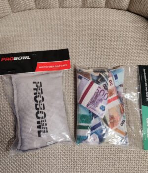 Grip Sac en Microfibre imprimé (€uros)