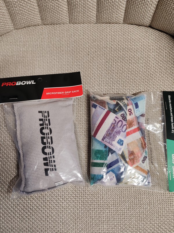 Grip Sac en Microfibre imprimé (€uros)