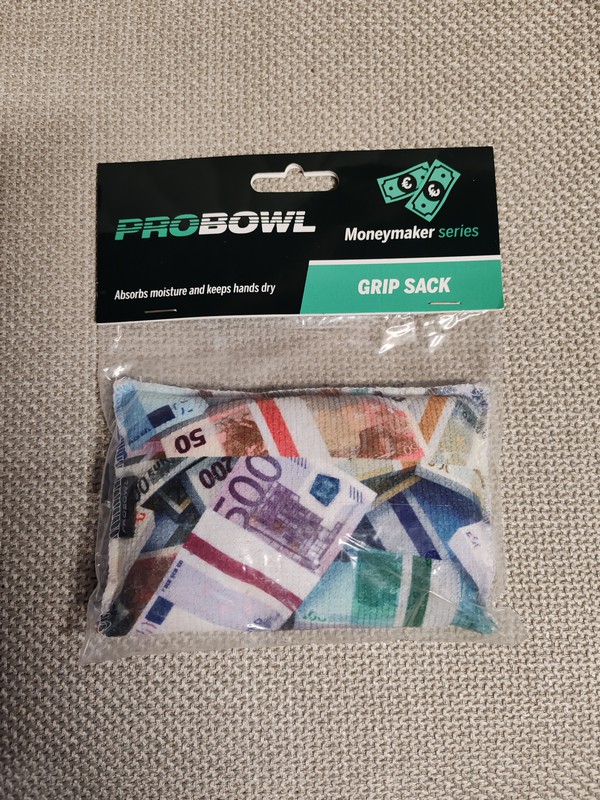 Grip Sac en Microfibre imprimé (€uros)