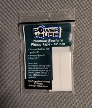 Grip Tape Blanc en 1/2 (modèle Ebonite)