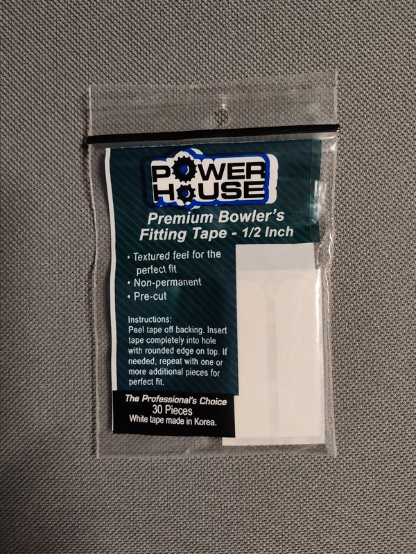 Grip Tape Blanc en 1/2 (modèle Ebonite)