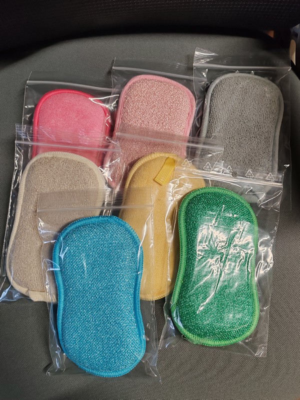 Pad éponge microfibre double face