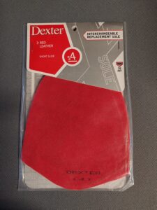 Semelle n°4 Dexter (rouge)