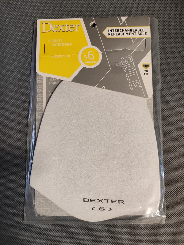 Semelle n°6 Dexter (blanc) Semelle Adaptable Pleine N° 6 (Dexter)