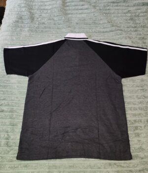 Ebonite Polo Gris/Noir (Large)