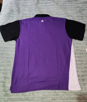 RotoGrip Polo Purple/Noir/Blanc (Large)